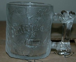 VTG McDonalds Flintstones Glass Pre Dawn Mug Cup 1993 Frosted RocDonalds - £9.53 GBP