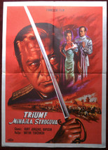 1961 Original Movie Poster Le Triomphe Michel Strogoff Viktor Tourjansky French - £96.37 GBP
