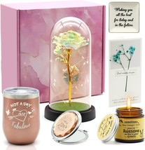 12 oz Gift Basket Set, Rose Flower Gifts for Women, Birthday Gifts for Her - £10.69 GBP
