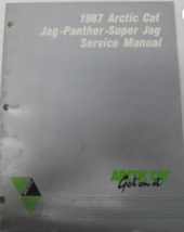 1987 Arctic Cat Jag Panther Super Jag Service Workshop Manual 2254-351 O... - $18.03