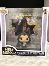 Funko Pop! Album Cover with Case: Alice Cooper Welcome to My Nightmare #34 - £18.11 GBP
