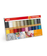 A&amp;E Gutermann Cotton 50 Thread Set 20 Spools Basics Colors - $1,099.72 MXN