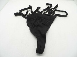 Adore Me Women&#39;s Risque Thong Panty 07788 Black Size 0X - $6.55 CAD