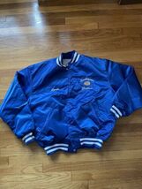 Southington Gridiron Football Varsity Jacket Vtg Blue Size XL Connecticu... - $37.53