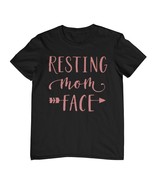 Resting Mom Face Funny T-shirt - £13.36 GBP