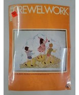 Vintage NIP Wright Crewelwork Crewel Embroidery Kit 321756 Spring Hill 2... - £11.68 GBP