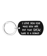 Lovers&#39; Funny Gifts Stainless Steel Keychain - £7.04 GBP