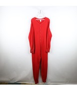 Vintage 90s Streetwear Mens Large Distressed Ribbed Knit Union Suit Paja... - $44.50
