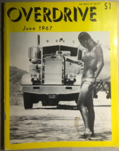 OVERDRIVE vintage Trucking Magazine  June 1967 - £35.42 GBP