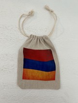 Armenian Flag Small Cloth Bag - $6.89