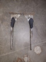 97-01 Honda CRV Hood Hinges Pair L&amp;R 98 99 00 Cr-v silver - $17.82