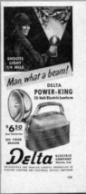 1951 Print Ad Delta Power-King Lanterns Marion,Indiana - $8.33