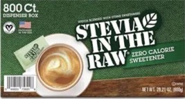 Stevia Box (800ct), PlantBased Zero Calorie Sweetener SHIPPING THE SAME DAY - £22.95 GBP