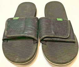 Sanuk Womens Black Slides Sport Sandals Size 5 to 6 US 35 to 36 EUR - £12.28 GBP