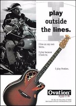 The 1999 Ovation Collectors Edition guitar ad 8 x 11 advertisement print - £3.37 GBP