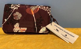 Vera Bradley Pressed Flowers Rfid Ultralight Small Bifold Wallet Nwt - £18.01 GBP