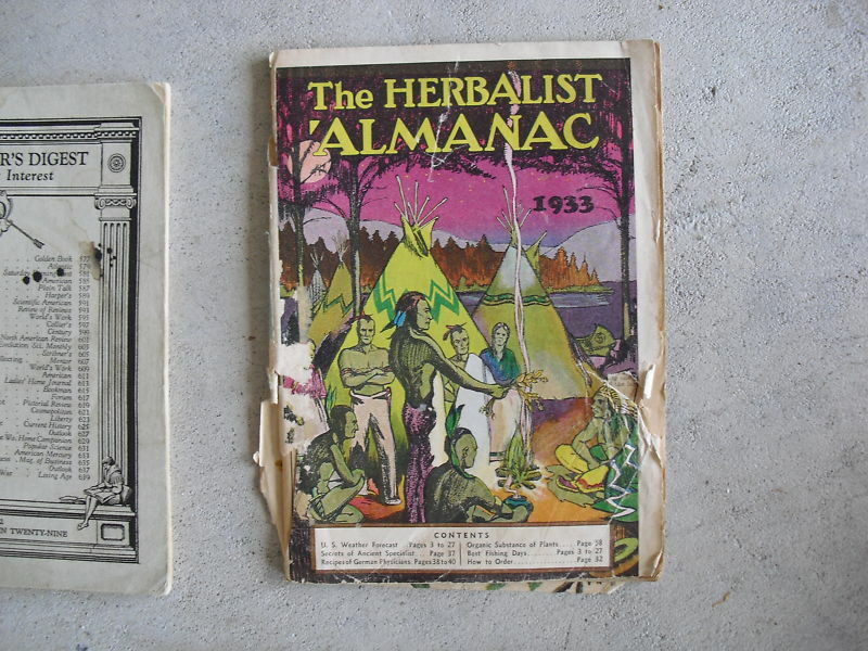 1933 The Herbalist Almanac Booklet - $17.82