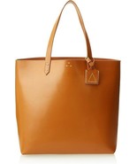 Kelsi Dagger Brooklyn Commuter Tote Bag Genuine Leather Cognac - $95.99