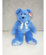 Ty Beanie Babies Buddies Collection 14&quot; Clubby the Bear II  Periwinkle - $9.42