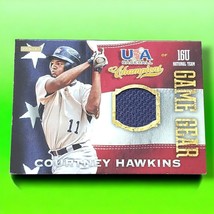 2013 Usa Baseball Champions #58 Courtney Hawkins Patch Rc White Sox - £2.14 GBP