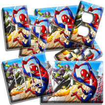 SPIDER-MAN Green Goblin Light Switch Outlet Wall Plates Boys Room Man Cave Decor - £13.08 GBP+
