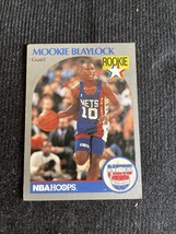 Mookie Blaylock ROOKIE NBA Hoops #193 New Jersey Nets - $4.95