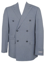 NEW Hickey Freeman Double Breasted Sportcoat (Blazer)!  44 Reg  Cotton  USA Made - £352.40 GBP