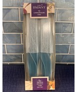 2 Vintage Family D&#39;ADANT Beeswax Spiral Candles  Light Blue 12” Feather ... - $282.49 MXN