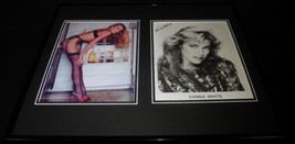 Vanna White Signed Framed 16x20 Lingerie Photo Set JSA Wheel of Fortune - £118.26 GBP