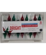 Make The Season Bright LED Mini Tear Drop Light Set, 35 Lights - £14.76 GBP