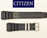 Original Citizen 24mm Rubber Watch Band JH0000-02E JP2000-08E CQ1012-50 ... - £50.31 GBP