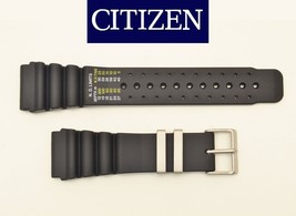 Original Citizen 24mm Rubber Watch Band JH0000-02E JP2000-08E CQ1012-50 59-L7322 - £50.17 GBP