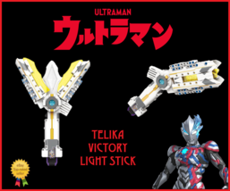 ✅Official Ultraman Telika Victory Light Stick Building Blocks Set Creati... - $52.91