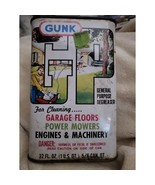Vintage 1960&#39;s Gunk General Purpose Degreaser Metal Can Empty Automotive... - $297.02 MXN