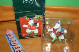 Carlton Cards Heirloom Treasures Go Team Go! 2002 Christmas Holiday Ornament 162 - $17.81