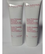 2-PACK CLARINS Gentle Foaming Cleanser With Cottonseed 1.4 Oz NWOB - $386.39 MXN