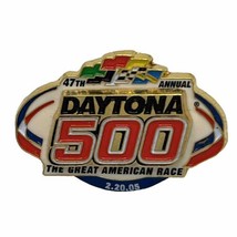 2005 Daytona 500 Speedway Florida NASCAR Race Track Racing Enamel Lapel ... - $7.95