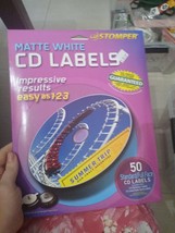 Matte White CD Labels Impressive Results Easy As 123 - $15.72