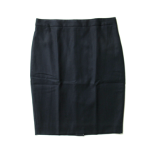 NWT J.Crew Pencil in Navy Blue Superfine Cotton Straight Skirt 2 $98 - £34.13 GBP