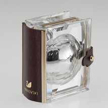 Swarovski Secrets Crystal Book Clock W/Box - $98.99