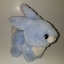 MTY International Purple White Bunny Rabbit Plush 6&quot; Stuffed Animal Toy Easter - £12.41 GBP