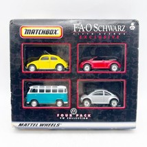 Vintage Matchbox Car FAO Schwarz Exclusive VW Four Pack New Old Stock - £23.56 GBP