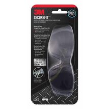 3M SecureFit Anti-Fog Safety Glasses Gray Lens Black Frame - $12.95