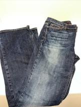 Tommy Hilfiger Women&#39;s Freedom Bootcut Med Wash Flap Pockets Jeans Size 8 R - $23.76