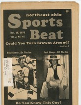 Northeast Ohio SPORTS BEAT Nov 16 1975 - £18.16 GBP