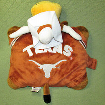 18" Pillow Pets University Of Texas Longhorns Football Plush Stuffed Cowboy Hat - $26.10
