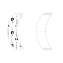 3m Clear 1522 Tape Shape CC = Double Side Adhesive =1 Pack of 36pcs - $177.86 MXN