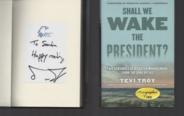 Shall We Wake the President? / SIGNED / Tevi Troy / Disasters White House / HC - £14.51 GBP