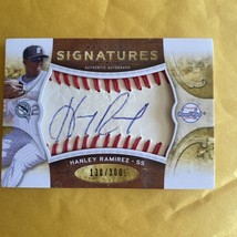 HANLEY  RAMIREZ   U.D. SWEET SPOT #S-HR AUTOGRAPH #138/300, FLORIDA MARLINS - $4.21