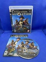 Side Meiers Civilization Revolution (Sony PlayStation 3) PS3 Complete Tested! - £5.73 GBP